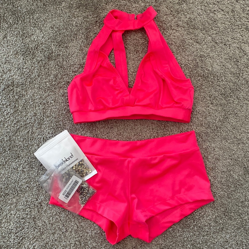 Audition Pro Cheerleading Outfit By Dallaswear Uniforms- Size Small